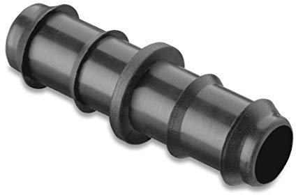 Abrisa Enlace para manguera de riego, Negro