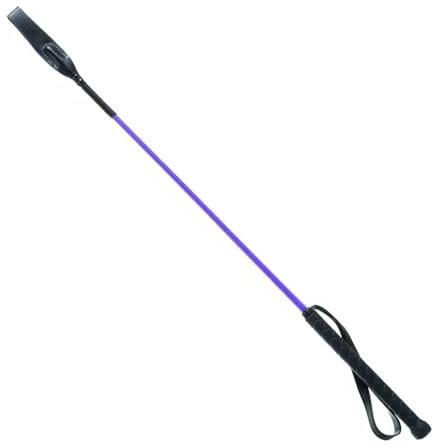 Tough 1 English Riding Crop, Purple, 24-Inch