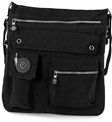 Bag Street Umhängetasche Bodybag schwarz