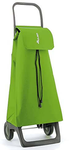 Rolser Carro de Compra JET001 Jet LN Joy, Color Verde Lima, Aluminio, 32x27x95 cm