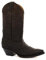 Grinders Arizonas Hoch Unisex Leder Cuban Heel Cowboy Stiefel Braun 42