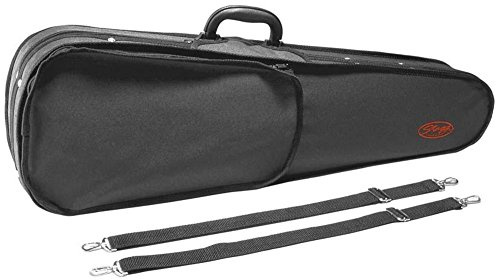 3/4 VIOLIN SOFT CASE-BLACK