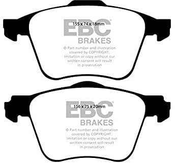 EBC Brakes DP41914R Yellowstuff Bremsbeläge