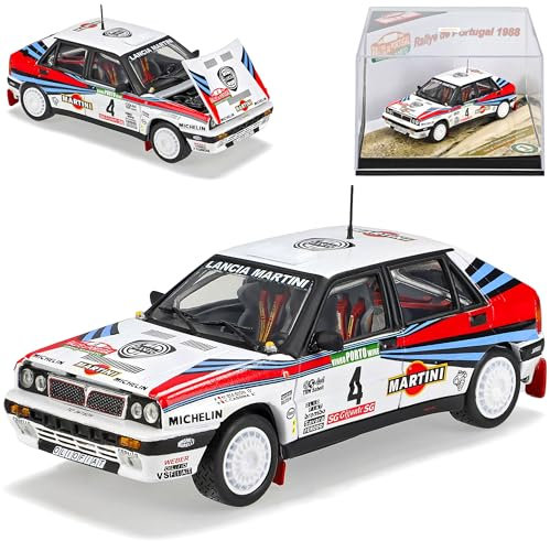 VITESSE Lancia Delta Hf integrale Biasion Cassina Rallye Portugal 1988 1/43 Modell Auto Modellauto Sonderangebot