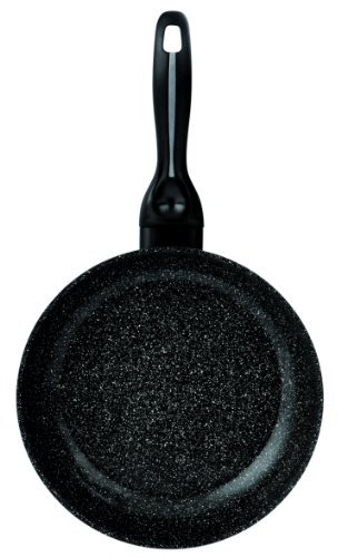 Barazzoni 85510602884 Padella, Linea Granitica in Alluminio Rivestita in Marmotech, Diametro 32 cm