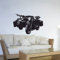 Copytec R75 Ks 750 Sahara Zweizylinder Viertaktmotor Motorradgespann Wh Gespann Wk - Wandschmuck Wandtattoo Aufkleber (schwarz, ca. 45x65cm) #4335