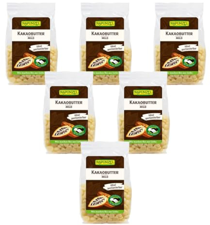 Rapunzel Bio Kakaobutter mild HIH (6 x 100 gr)