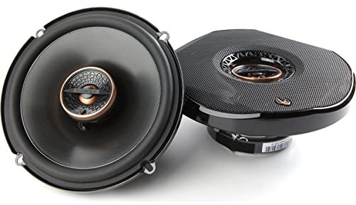 Infinity REF6522IX 6.5 180W Reference Series Coaxial Car Speakers With Edge-driven Textile Tweeter, Pair