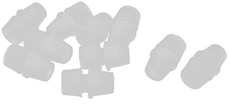 sourcingmap 10pcs Serre-câbles Filetage M10 serre câble lumière plafond réglable clair