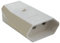 Silver Electronics 9258 Clavija Hembra con protección, 250 V, Blanco