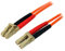 StarTech 50FIBLCLC15 - Cable de red multimodo dúplex fibra óptica, 15 m
