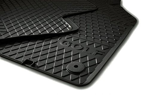 Golf 5 & 6 Gummi VW Fußmatten Set Original, schwarz
