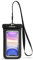 CaliCase Universal Waterproof Floating Phone Pouch - IPX8 Waterproof Floating Phone Case With Lanyard For iPhone X-15/ S20-S24/ Pixel 4-8 - Black