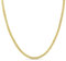 KEZEF Halskette Herren | 3mm Panzerkette Herren, Damen & Jungen | 925 Sterling Silber Männer Kette | Kette erhältlich in 925 Silber, 750 vergoldet und Rosegold vergoldet | Cuban Link Chain