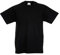 Fruit of the Loom Childrens/Kids Original Short Sleeve T-Shirt (7-8 Years) (Black)