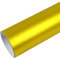 Rapid Teck® 15,79€/m Premium MATT Chrom GELB - 3m x 1,52m - Blasenfrei mit Luftkanälen - Auto Folierung - Car Wrapping Folie - Schwarze Folie Auto