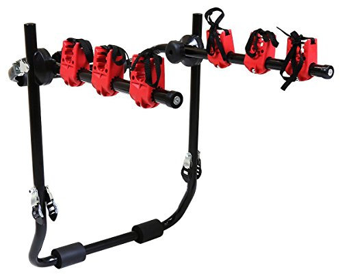 Fastcar Explora® Universal Rear Boot Mounted 3 Bike Bicycle Cycle Carrier Holder Car Rack