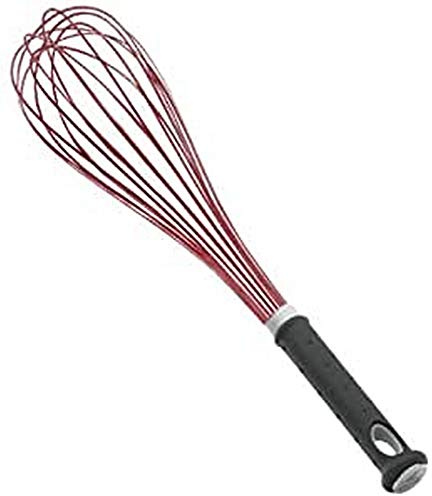LACOR 61534 Schneebesen Fibreglass und Silikon 35 cm | Langlebiges Profi-Utensil; entwickelt für optimale Leistung und schnelle, unkomplizierte Reinigung in der Spülmaschine