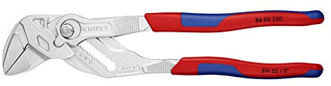 KNIPEX - 86 05 250 SBA Tools - Zangenschlüssel, Chrom, Mehrkomponenten (8605250SBA)