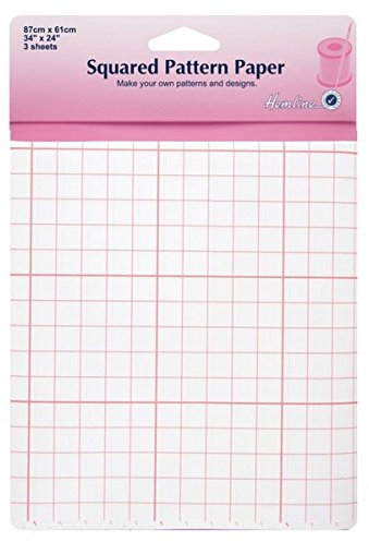 Hemline Haberdashery 751 Papier quadrillé