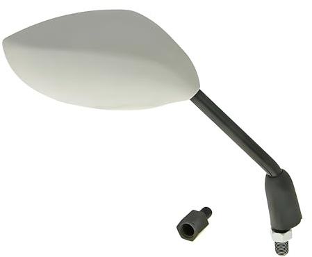 Spiegel Sport rechts M8 / M10 Oval weiß