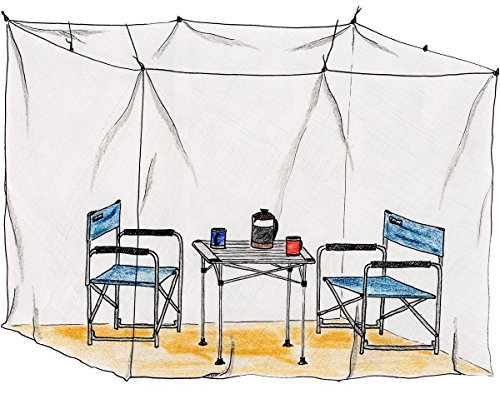 BasicNature Unisex – Erwachsene Klassik Moskitonetz, Mehrfarbig, One Size