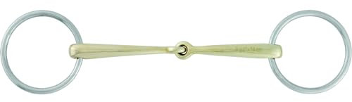 Stübben Gebiss 2296 Unterlegtrense einfach gebrochen - 13,5 cm - 12 mm - Sweet Copper