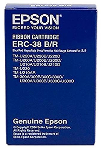 Epson ERC-38BR Farbband, Schwarz/Rot