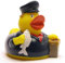 Duckshop I Badeente Hamburg I Quietscheente I L: 7,5 cm - inkl. Quietscheentchen-Schlüsselanhänger im Set I Geschenk City-Trip I Präsent Sammler I Souvenir