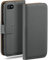 moex Book Case für iPhone 4S / iPhone 4 Handyhülle mit Kartenfach, Hülle klappbar 360 Grad Schutzhülle, Klapphülle Flip Case Cover, PU Leder Handytasche Lederhülle, Dunkelgrau
