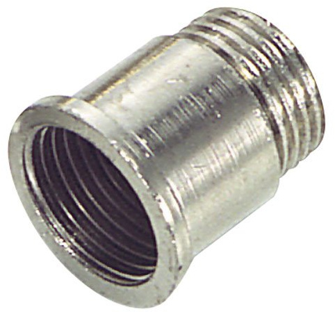 Wolfpack 4020056 Komposit Rund Chrom 1/2 x 50
