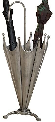 Dibor Cast Iron Hallway Walking Stick Umbrella Stand Umbrella Rack Metal Brolly Holder (B794)