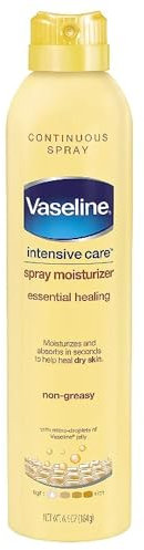 Vaseline Intensive Care Essential Healing Spray Moisturizer 190 ml (Pack of 3)