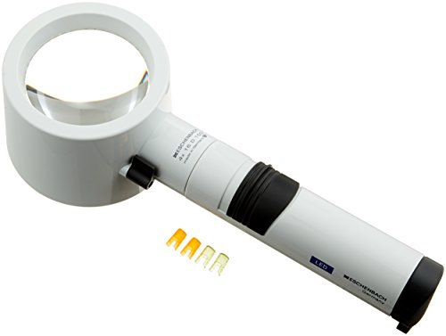 Eschenbach System Vario Plus LED-beleuchtete Standlupe, 4x, 1