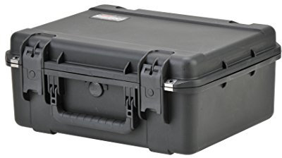 SKB Cases 3i-1914N-8B-E iSeries 1914N-8 Waterproof Case (Empty), Ultra High-Strength Polypropylene Copolymer Resin, Resistant to Corrosion and Impact Damage Black
