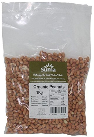 Suma Bagged Down - Organic | Peanuts - Organic | 1KG