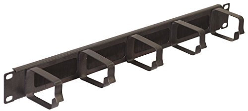 Eagle 1U 5 Ring Cable Tidy Panel With Brush For All 19 Cabinets and Racks