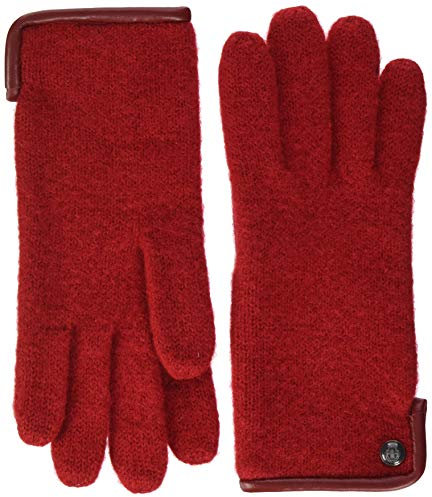 Roeckl Damen klassisk walkhandske Handschuhe, Rot (Red 450), 7.5 EU
