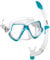 Mares Snorkel Mask Plus Schnorchel Wahoo Tauchset-Transparent/CL, SFAQWCL