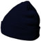 DonDon Mütze Herren Mütze Damen Wintermütze Beanie klassisches Design dunkelblau