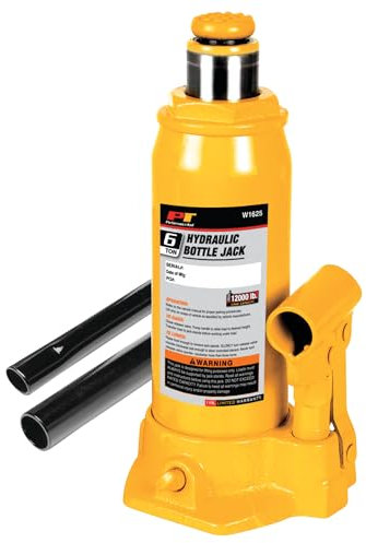 Performance Tool W1625 Hydraulischer Wagenheber, 6 Tonnen (5,4 kg), Gelb