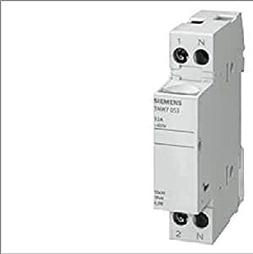 Siemens 3 NW7063 – Sicherungshalter zylindrisch 3-polig + neutral 32 A 10 x 38 ohne Warnung