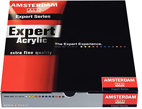Amsterdam Expert: Künstler-Acrylfarbe, 20 ml, 12 Stück
