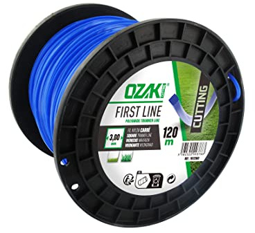 Ozaki Nylonband, quadratischer Querschnitt, 120 m, Durchmesser 3 mm