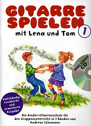 Verlag Bosworth Gitarre Spielen mit Lena und Tom 1 - arrangiert für Gitarre - mit CD [Noten/Sheetmusic]