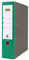 Idena 303063 - Ordner für DIN A4, 8 cm breit, Wolkenmarmor, grün, 1 Stück