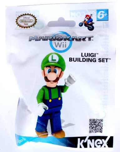 Mario Kart Wii KNEX Building Set #38027 Luigi by Nintendo (English Manual)