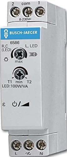 Busch-Jaeger Universal-Zentraldimmer 6586 REG konventionell Busch-Dimmer Dimmer 4011395208496
