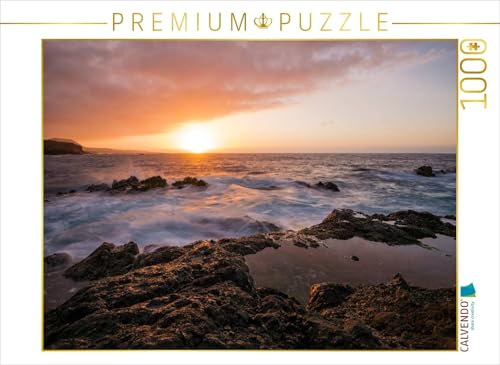 CALVENDO Puzzle Küste auf Teneriffa | 1000 Teile Lege-Größe 64 x 48 cm Foto-Puzzle für glückliche Stunden
