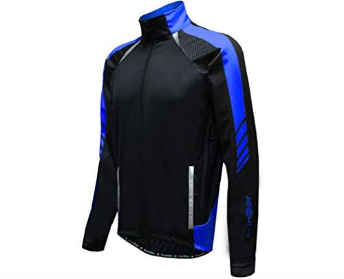 Funkier Herren Tornado Pro Microfleece TPU Jacke XXL schwarz/blau